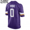 Kinder Minnesota Vikings Trikot Kellen Mond 0 Nike Lila 2021 NFL Draft